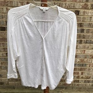 Cabi white cardigan x small EUC button sweater